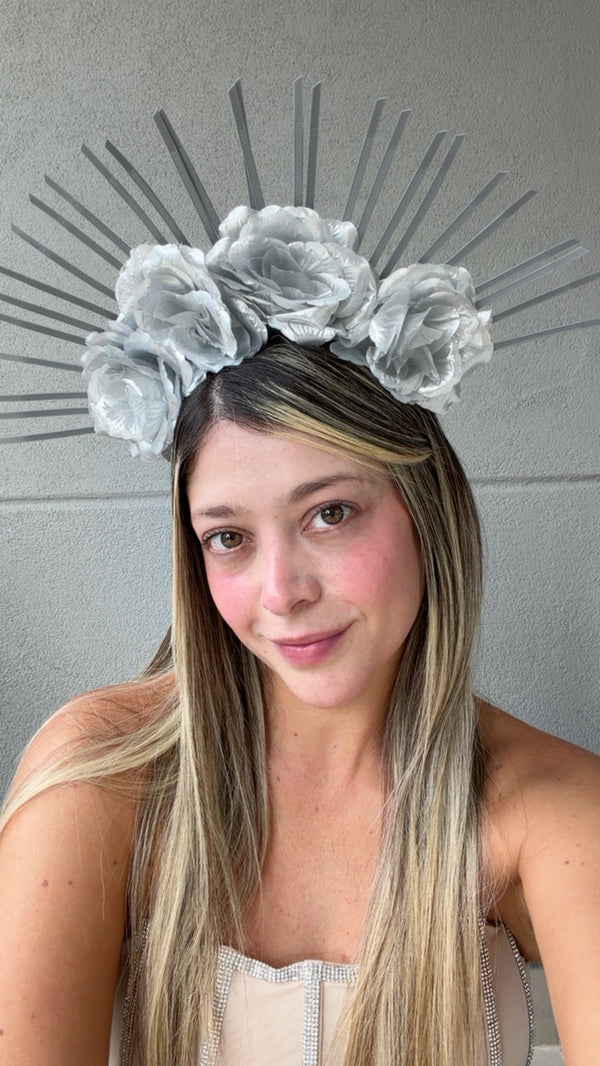 Diadema Catrina Silver