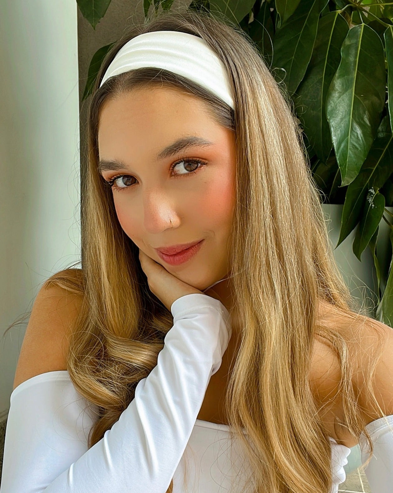 Balaca Elastica Blanca – Menta Rosa
