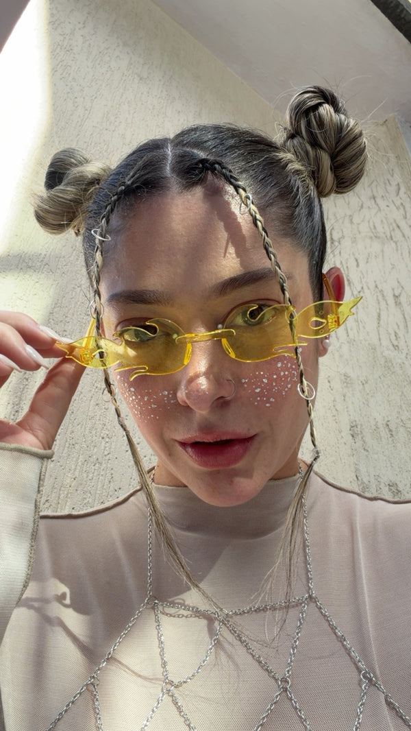 Gafas Fuego Amarillas