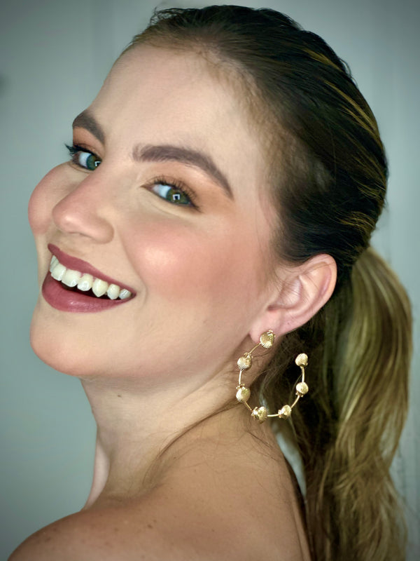 Aretes Golden Belle