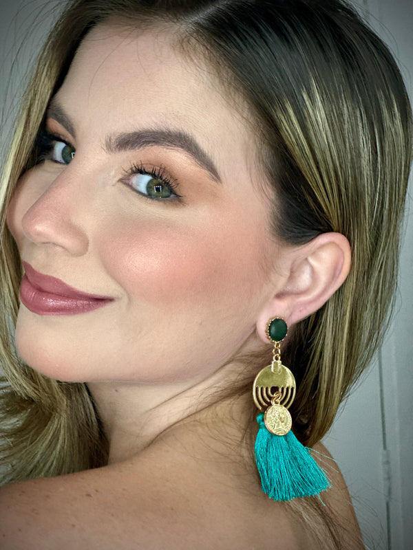 Aretes Green Nilo