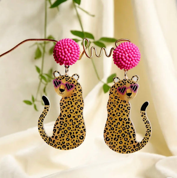 Aretes Leopards