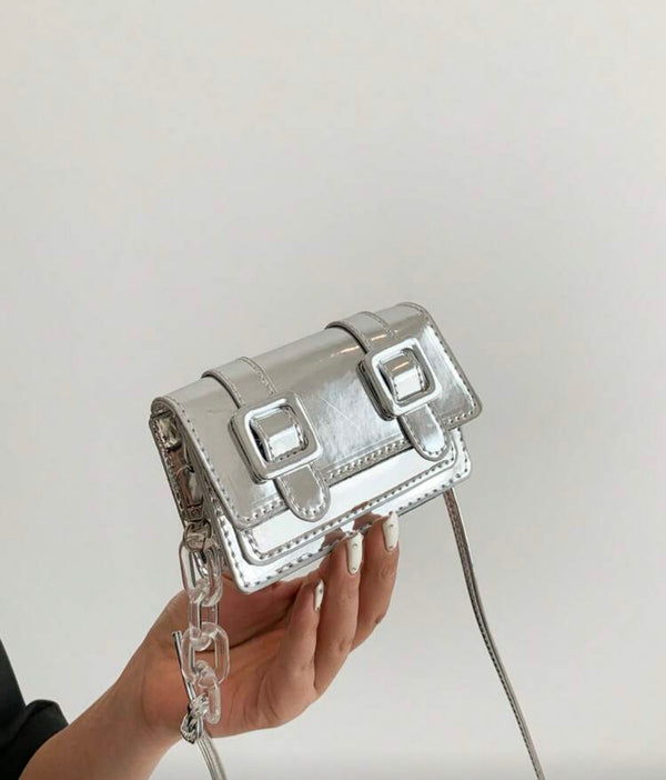 Bolso Mini Silver