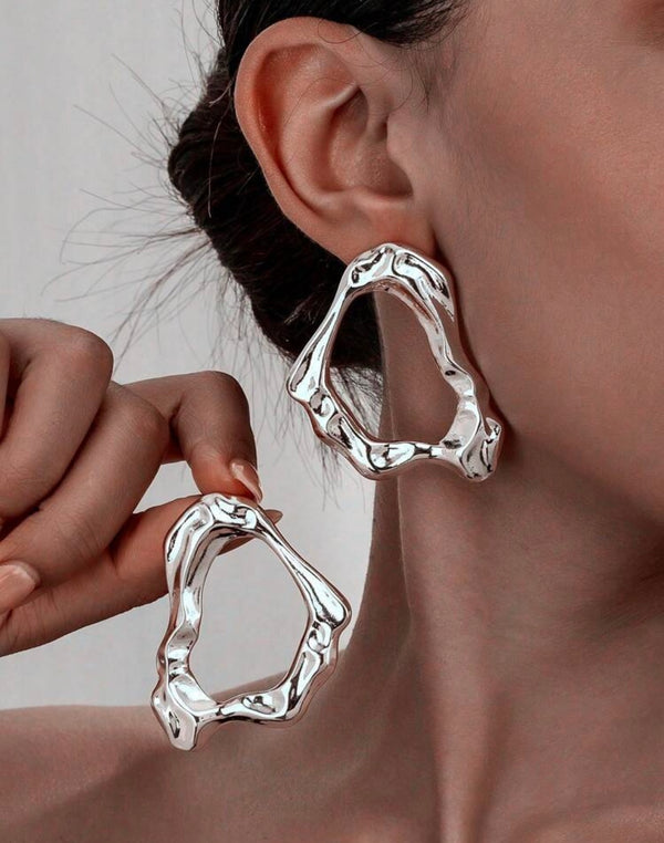 Aretes Silver Dune
