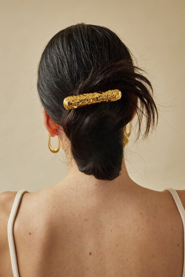 Hair Cuff Pinza Golden