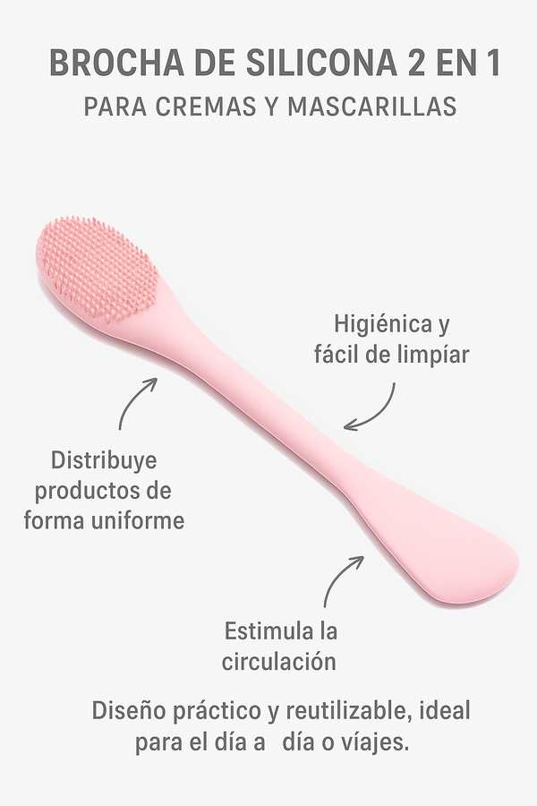 Brocha Silicona Mascarilla