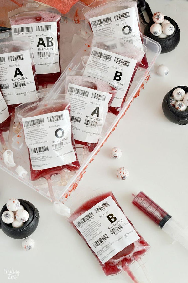 Bolsa De Sangre Falsa