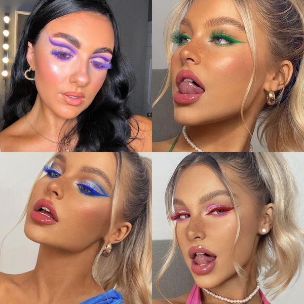 Kit Pestañinas x 4 Colores