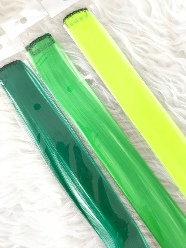 Hilos Mechones Verdes