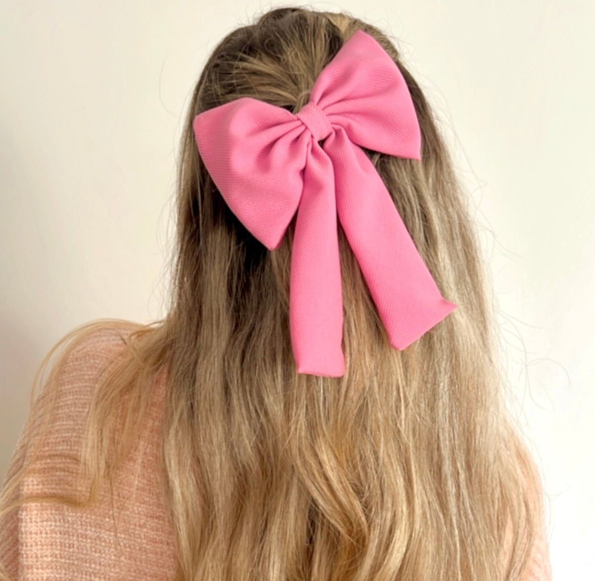 Moño Shelby Rosado – Menta Rosa
