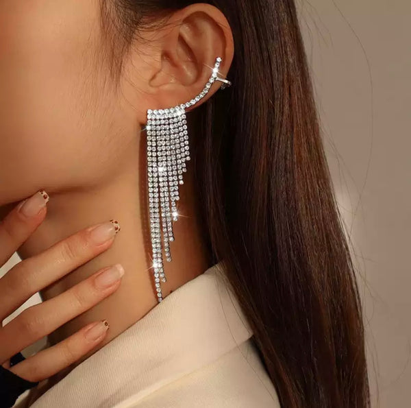 Ear Cuff Silver Aitana