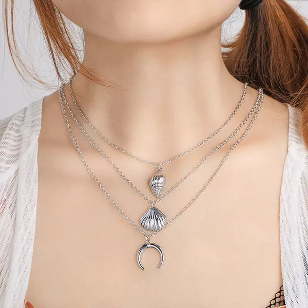 Collar Silver Conchiglia