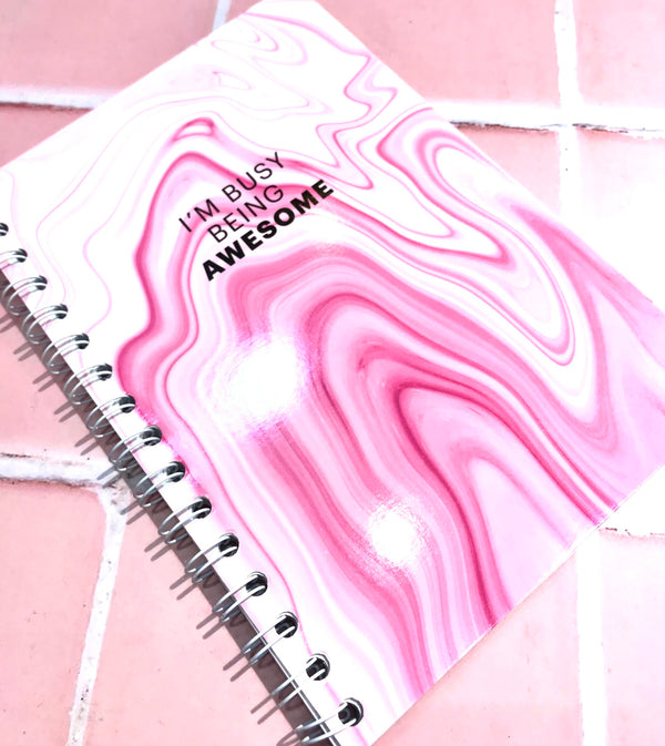 Cuaderno I´m Busy Being Awesome