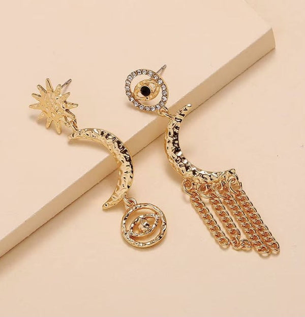 Aretes Golden Luciana
