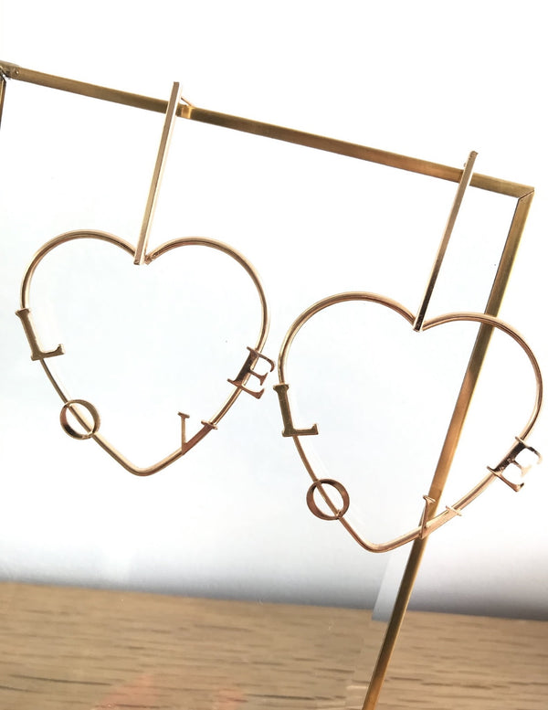 Aretes Golden Scarlet