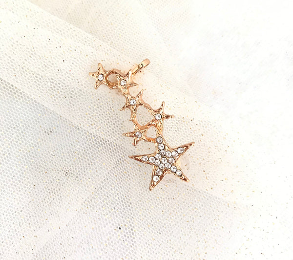 Ear Cuff Golden Acroita