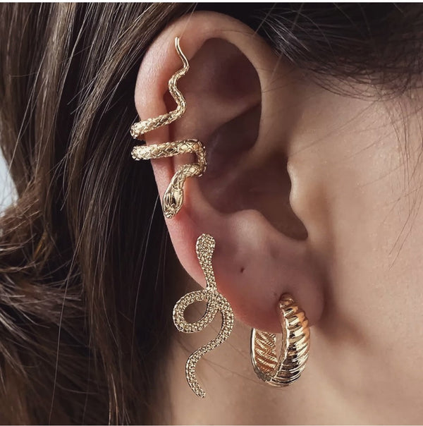 Ear Cuff Golden Mosset