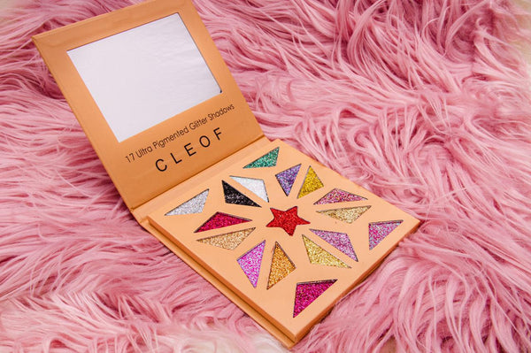 Sombras Cleof Estrellas Glitter