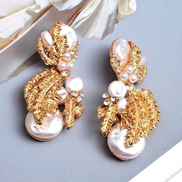 Aretes Golden Pearl Fana