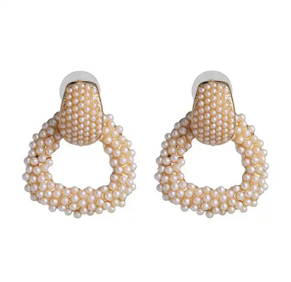 Aretes Golden Pearl Genova