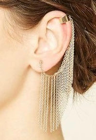 Ear Cuff Golden Piovere