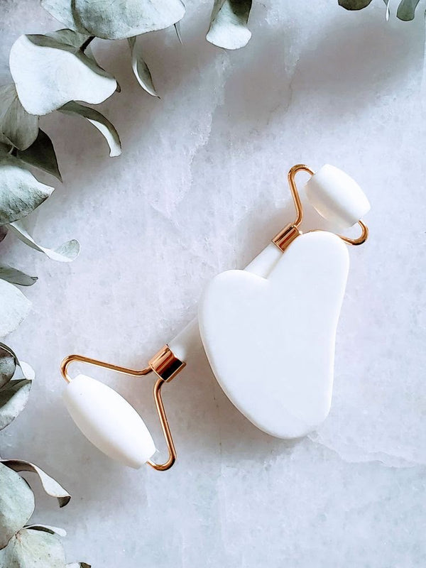 Roller & Gua Sha Blanca