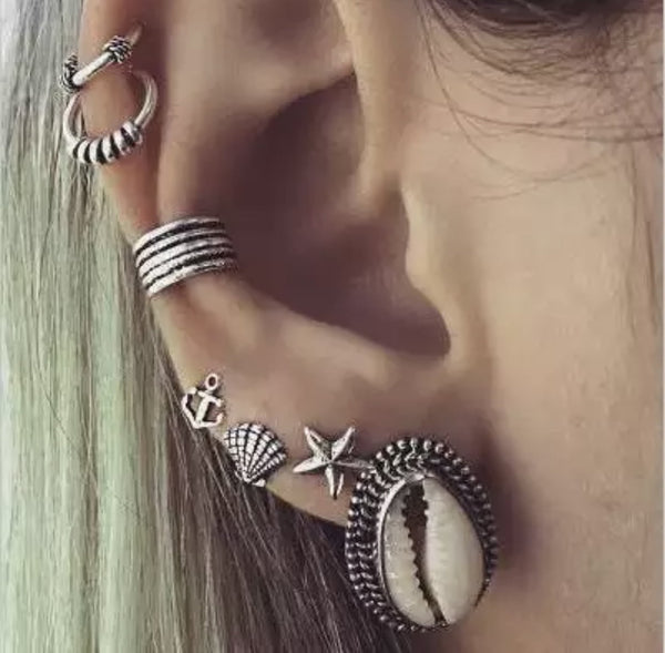 Solitario Silver Conch