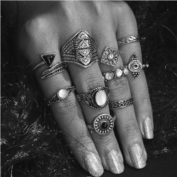 Anillos Silver Otsana