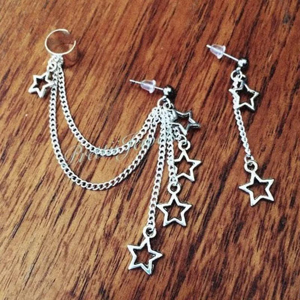 Ear Cuff Silver Zorka