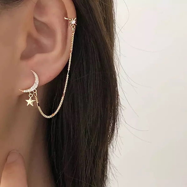 Ear Cuff Silver Soona