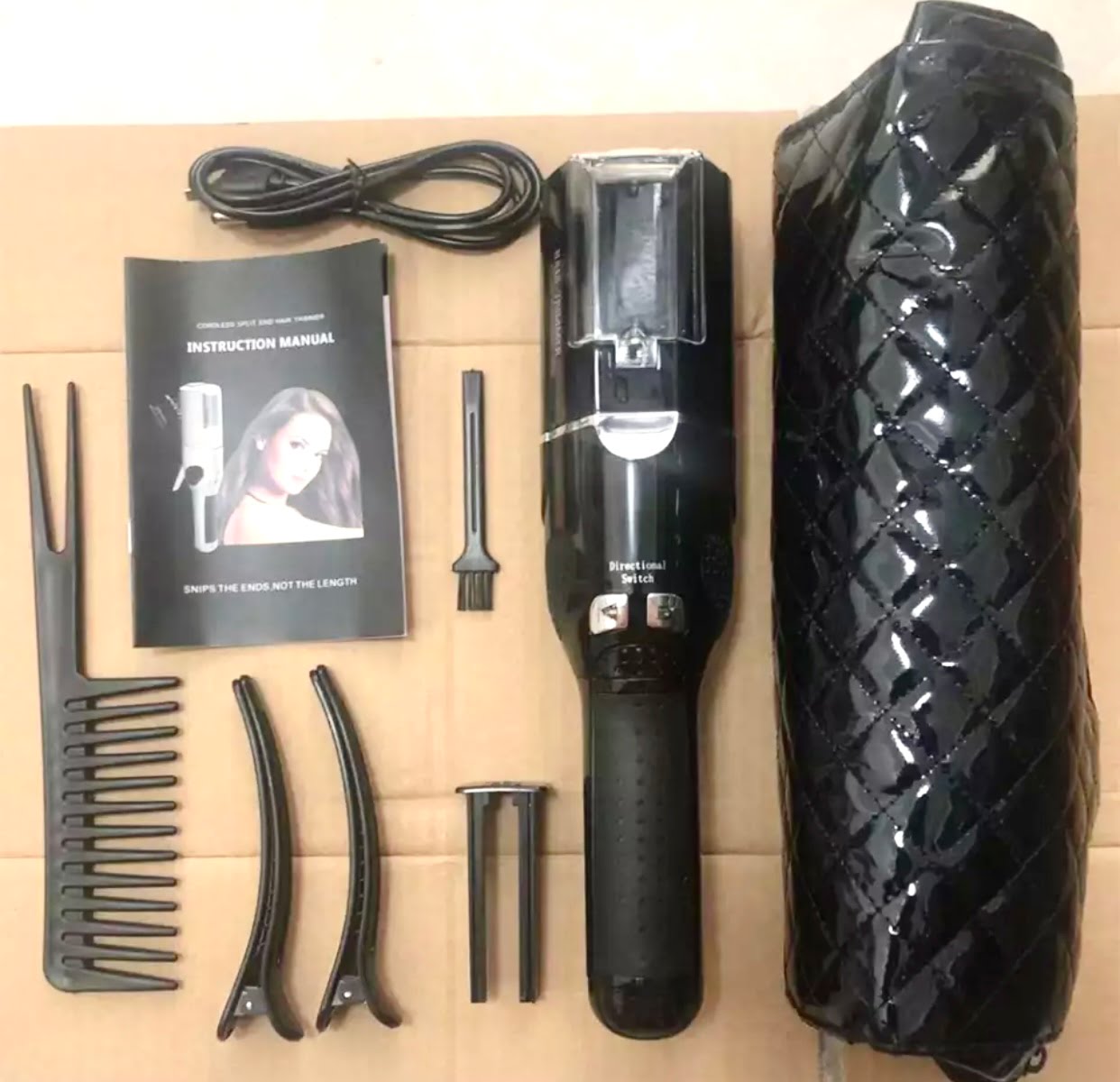 Maquina para cortar horquillas del cabello hot sale