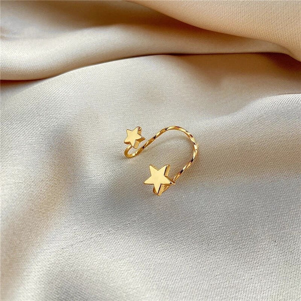 Ear Cuff Golden Stern