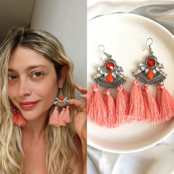 Aretes Veronica Peachy