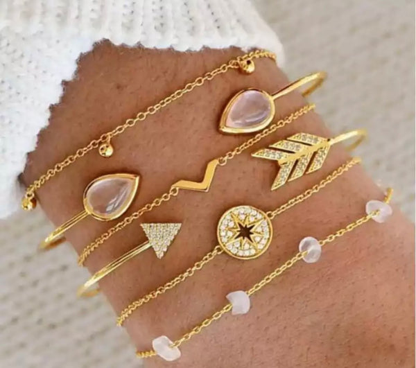 Pulseras Golden Zoella